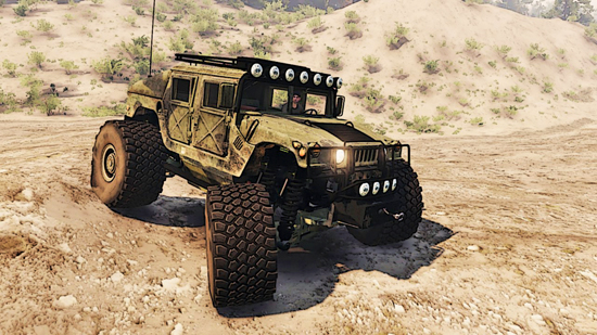 HMMWV v2 для Spin Tires 03.03.16