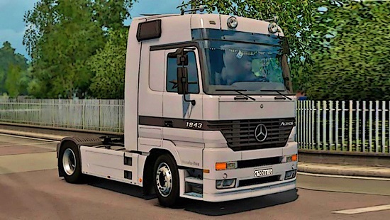 Mercedes-Benz Actros MP1 v2.5 для Euro Truck Simulator 2 1.23