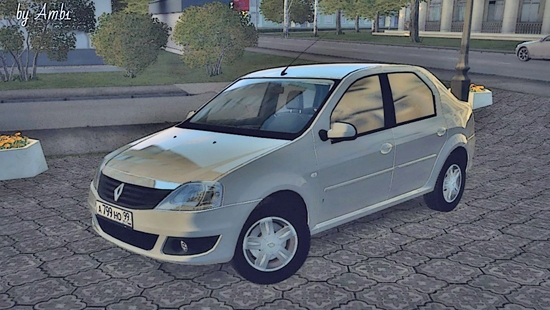 Renault Logan 1.6 для City Car Driving 1.4,1.5