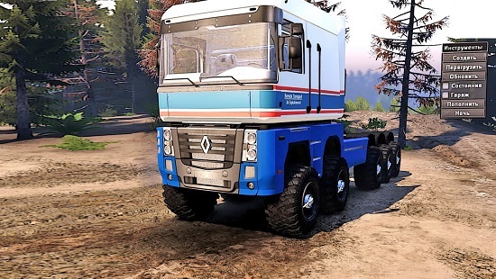 Renault Magnum 10x10 для Spin Tires 03.03.16