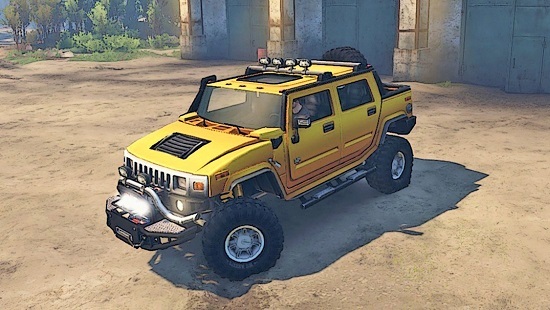 HUMMER-H2 для Spin Tires 03.03.16