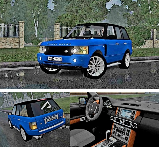 Range Rover Pontorezka для City Car Driving 1.5