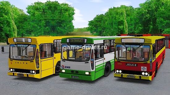омси 2 мод buses Jelcz PR110M omsi 2 v1.0