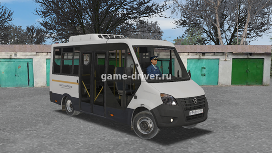 omsi 2 mod микроавтобус ГАЗель NEXT Luidor-2250DS (Луидор-2250) омси 2