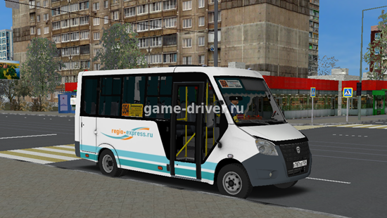 омси 2 мод микроавтобус Газель Ситилайн Орел NEXT A64R42 v2.0 для OMSI 2