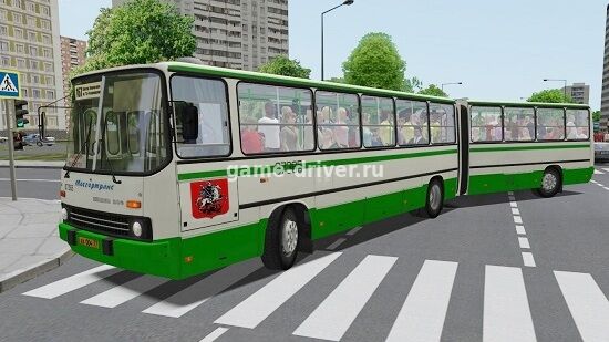 omsi 2 mod автобус Ikarus 280.33M Пак Мосгортранс омси 2