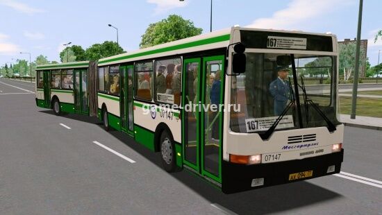 омси 2 мод buses Ikarus 435.17 для omsi 2