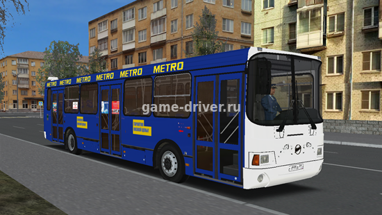 омси 2 мод Русский автобус ЛиАЗ 5256.36 2008 v2.0 для omsi 2