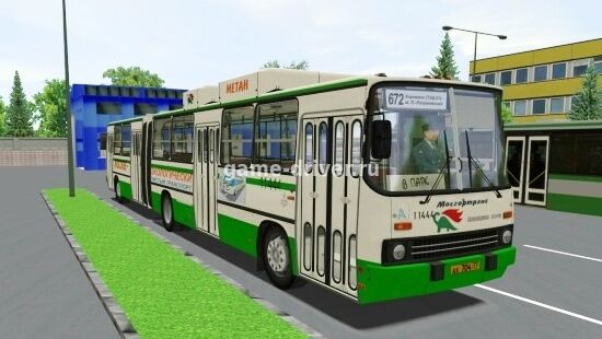 omsi 2 mod автобус Московский Ikarus 280.33М G10 (ГБО) омси 2