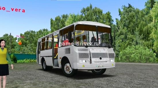 омси 2 мод Русский автобус ПАЗ‑32054 [260 AZ15] для OMSI 2
