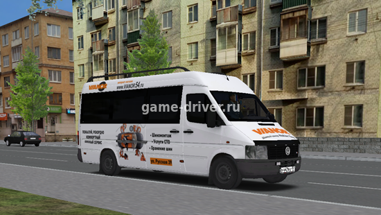 омси 2 мод микроавтобус Volkswagen LT 35 v2.0 для OMSI 2